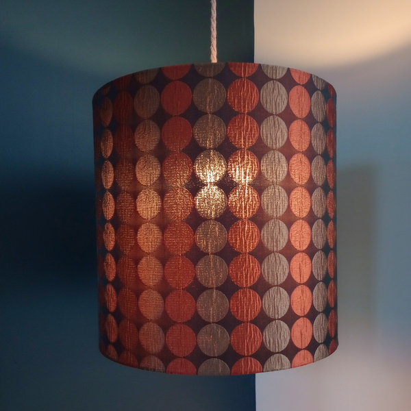 Lampshade - 1970's Circles