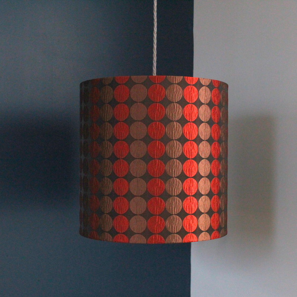 Lampshade - 1970's Circles