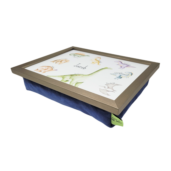 Children's Personalised Luxury Lap Tray - Dinosaurs