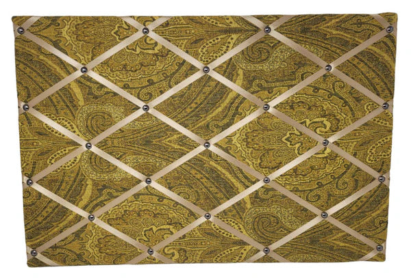 Notice Board - Gold Tapestry