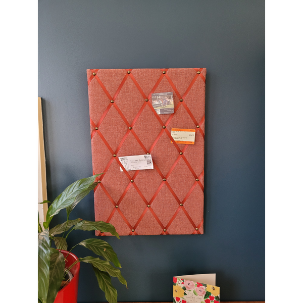 Notice Board - Rustic Rose