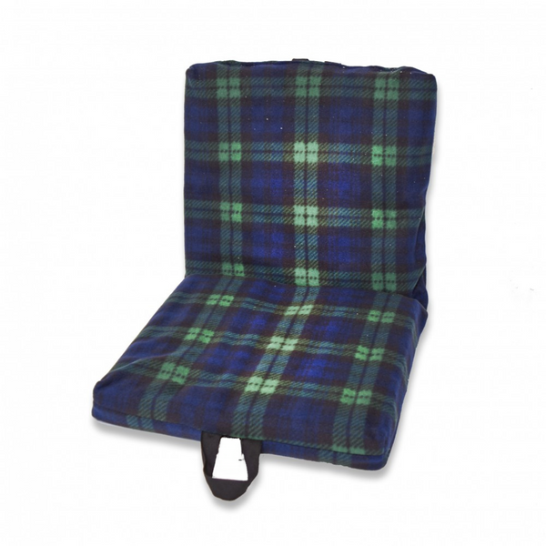 Two Way Support Cushion - Black Watch Tartan